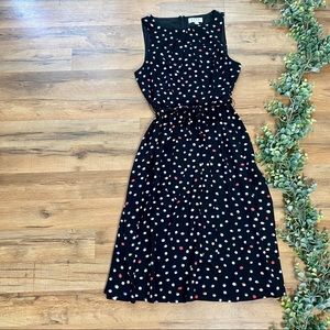 Elle | Multi Colored Polka Dot Sleeveless Maxi